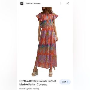 Cynthia Rowley Nairobi Maxi Dress - Size M